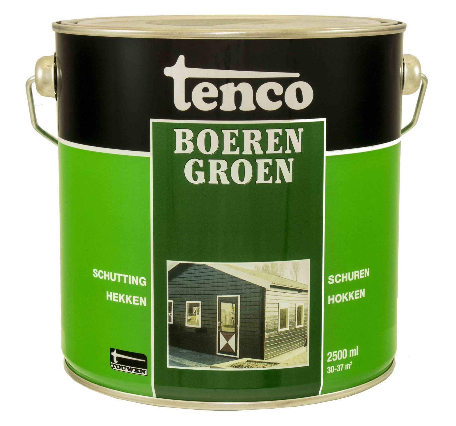 Tenco Boerengroen 2,5l verf/beits – groen