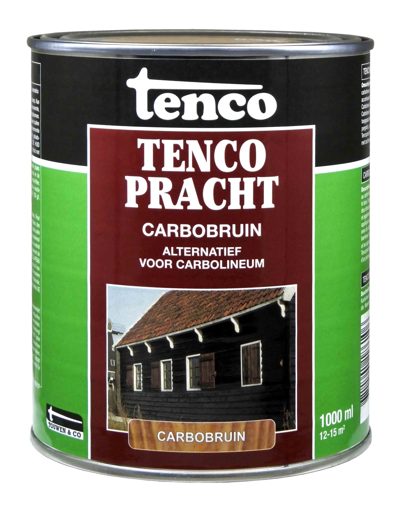 Tenco Carbobruin 1l tencopracht verf/beits – bruin