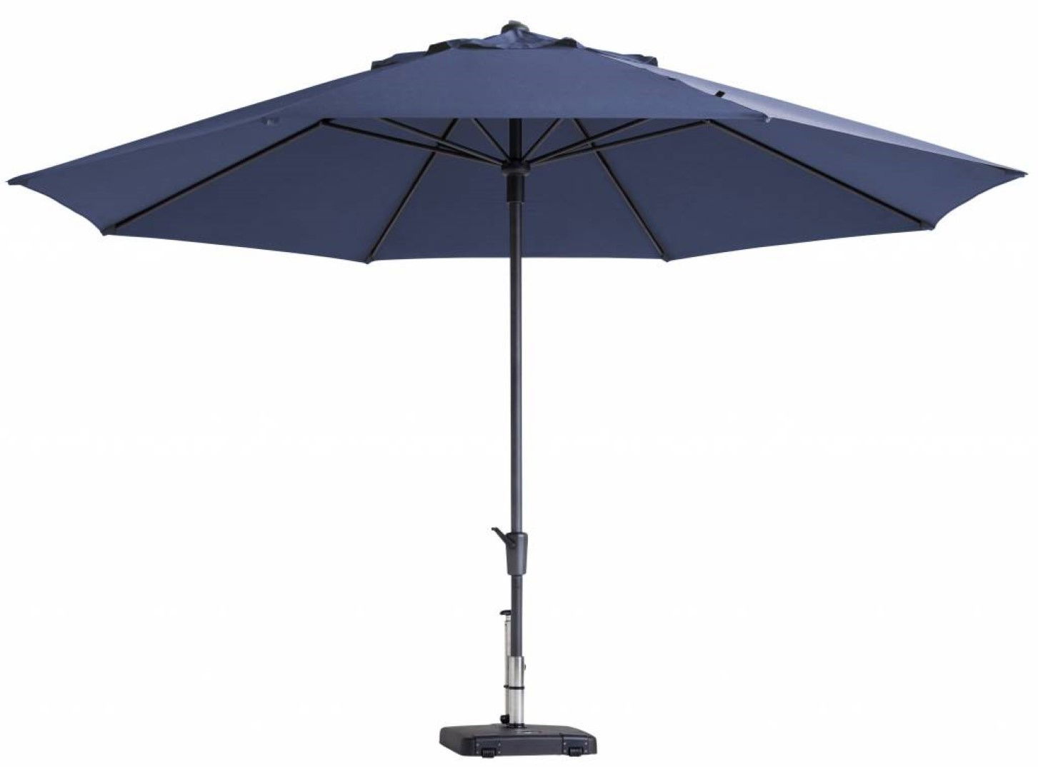 Stokparasol Timor dia. 400 cm safier blue zonwering Madison