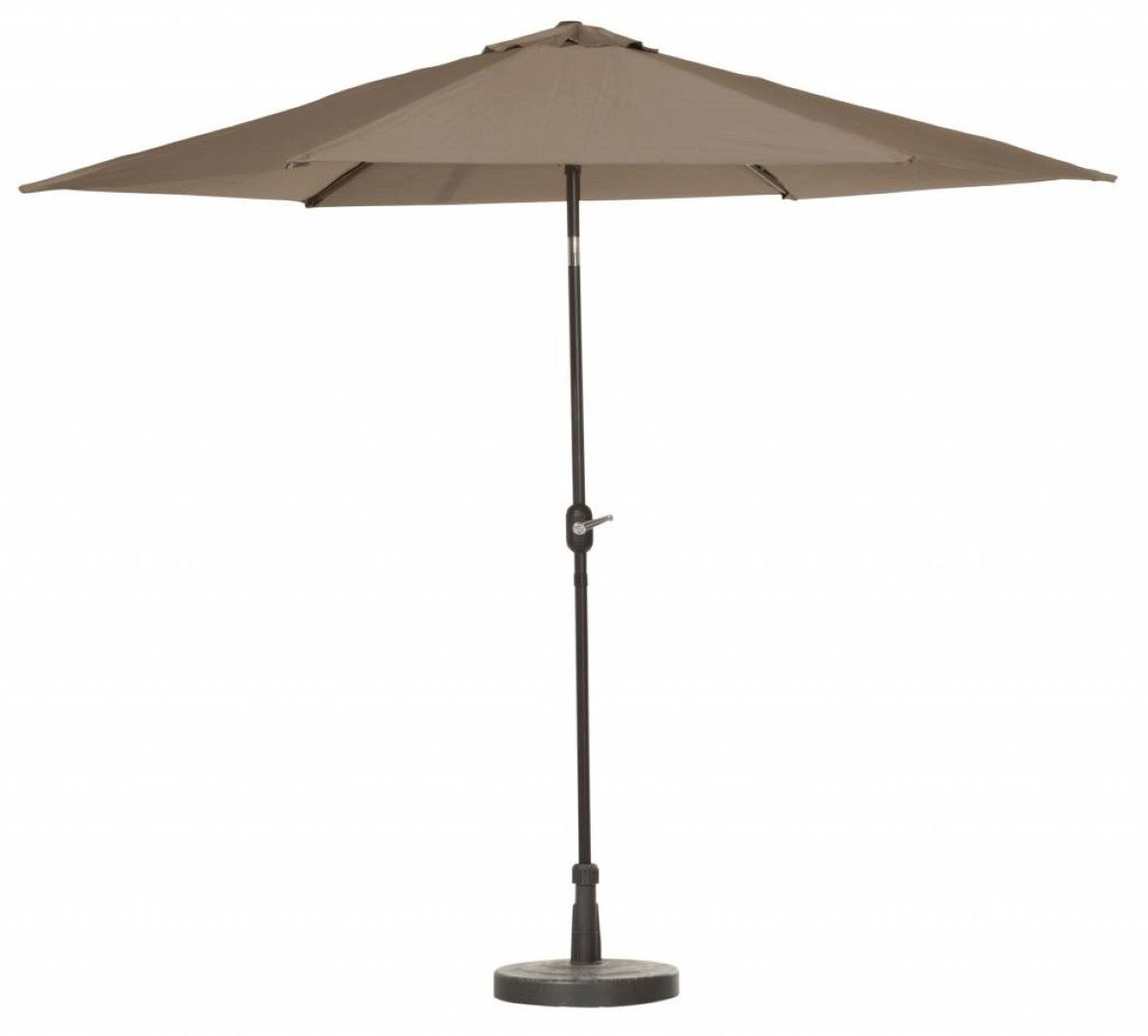 Stokparasol Tenerife dia. 300 cm taupe zonwering Madison