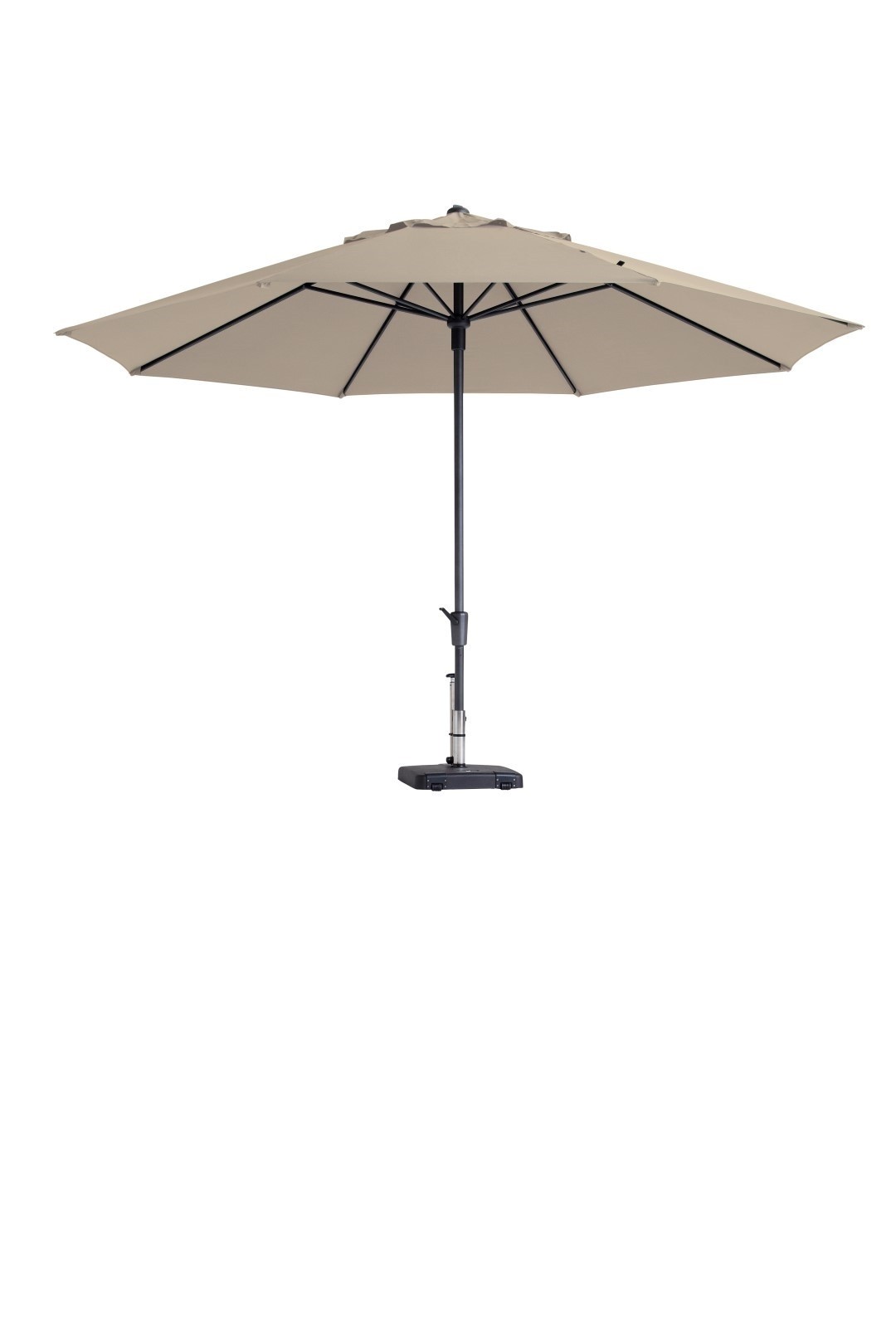 Stokparasol Timor luxe 400 cm Polyester ecru zonwering Madison