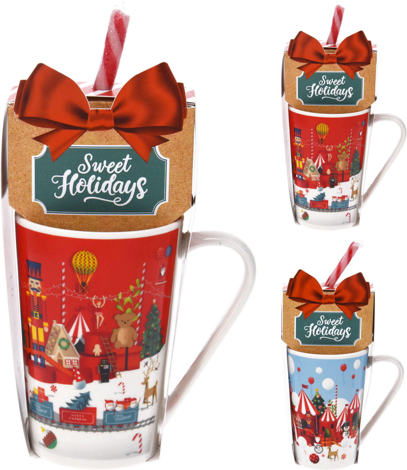 Festive story mug 2ass design - Nampook