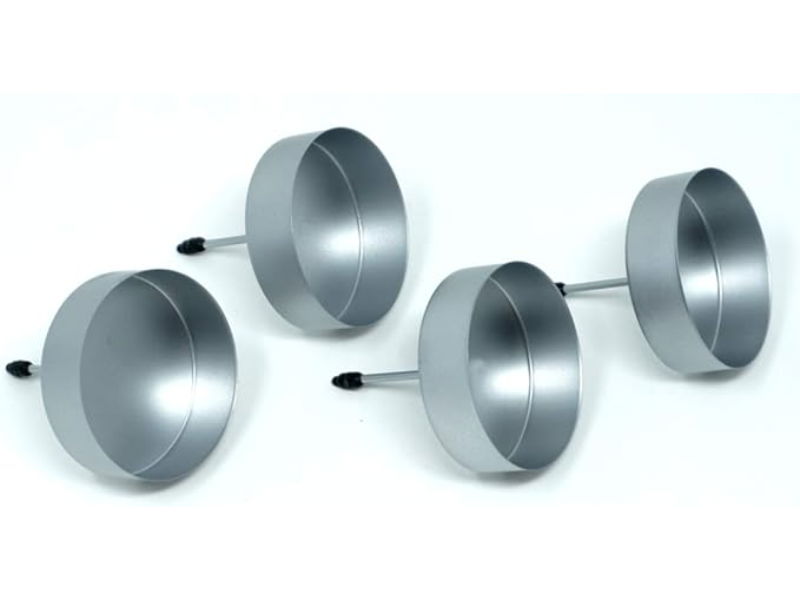 Theelichthouder steker d5 cm zlvr s4 - Anna's Collection