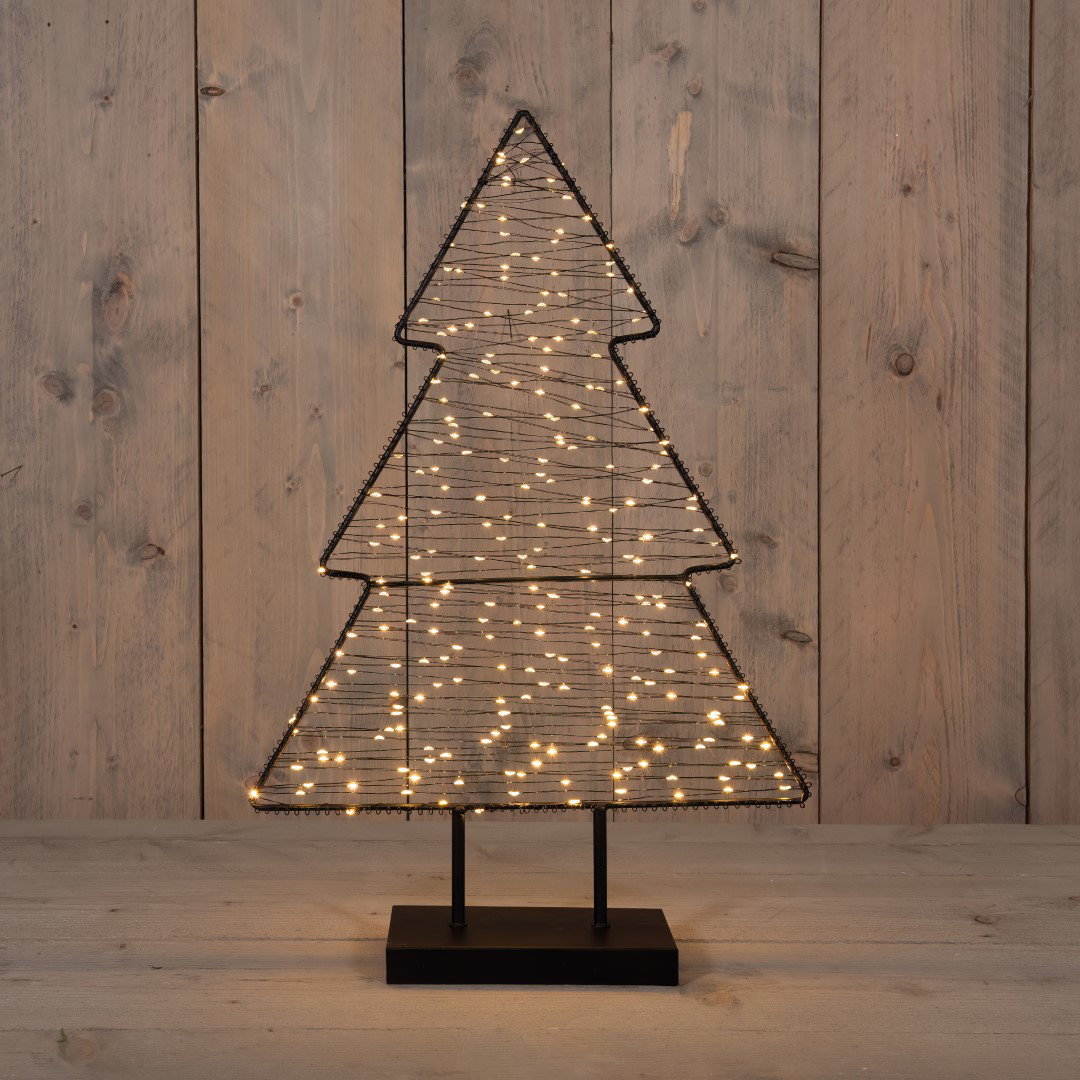 Boom op voet metaal classic warm 260 LED 40x61,5 cm Anna's Collection - Annas collection