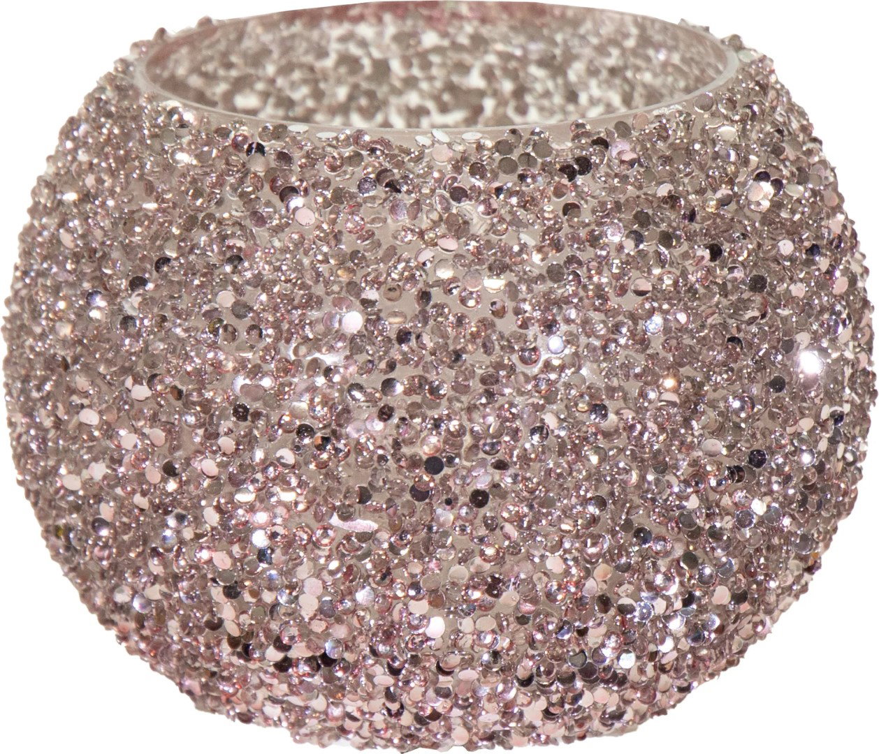 Schaal strass d16h12 roze MCollections - Mcollections