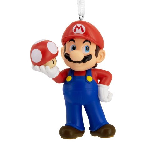 Hallmark Ornament l93 fc fire ball mario  - 