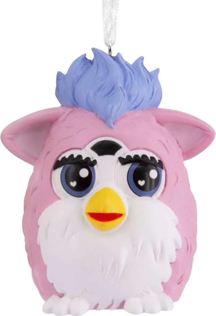 Hallmark Ornament l93 fc retro pink furby  - 