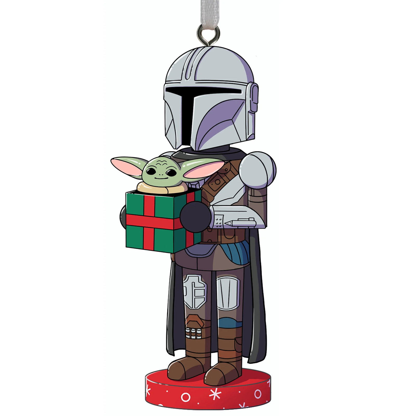 Hallmark Ornament l96 nutcracker mandalorian  - 