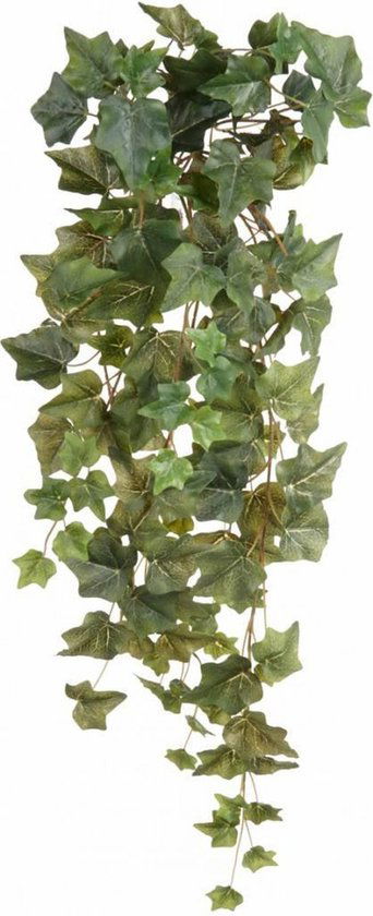 Ivy hanging bush green 70 cm kunstbloem zijde nepbloem - Emerald