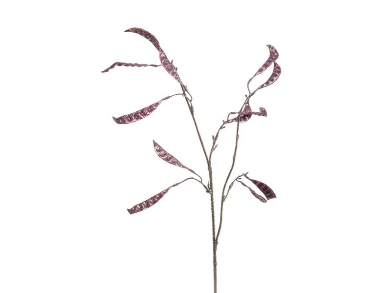 Kunsttak beans purple, 68 cm - Hortus