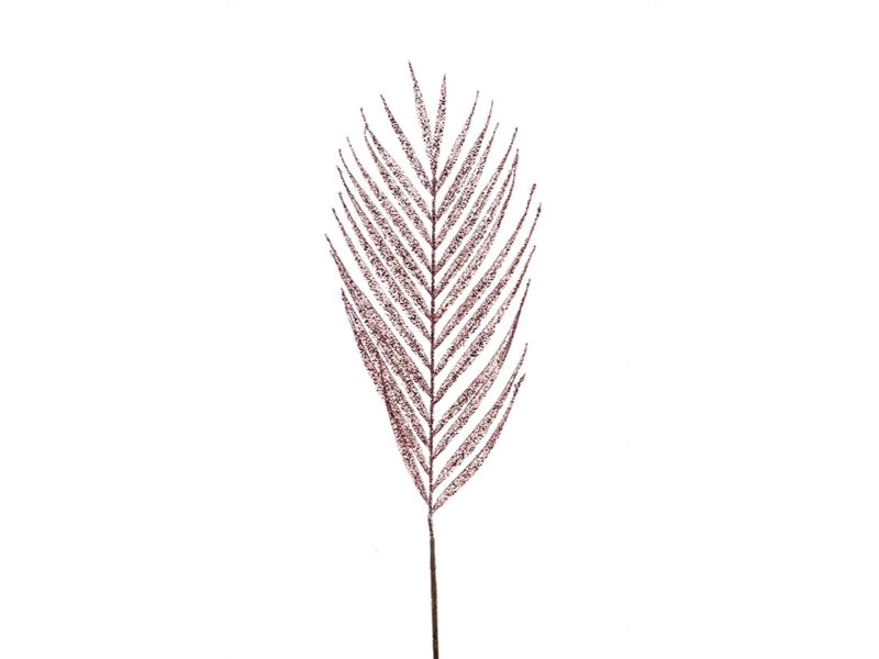 Kunsttak palm glitter pink, 90 cm - Hortus