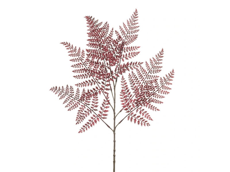 Kunsttak fern burgundy, 85 cm Hortus - Hortus