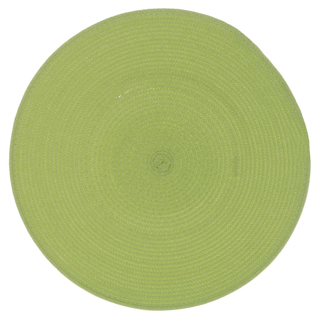 Placemat Daisy 38 cm dia nile green Unique Living