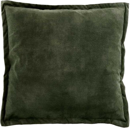 Unique living Kussen Basics 50x50 cm winter green  - 