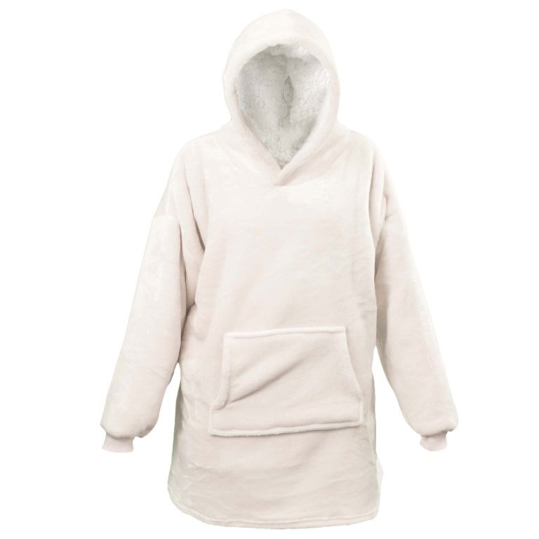 Oversized Hoodie 70x50x87cm dove white