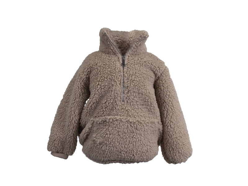 Hoodie willow kids 43x47 cm taupe - Unique Living