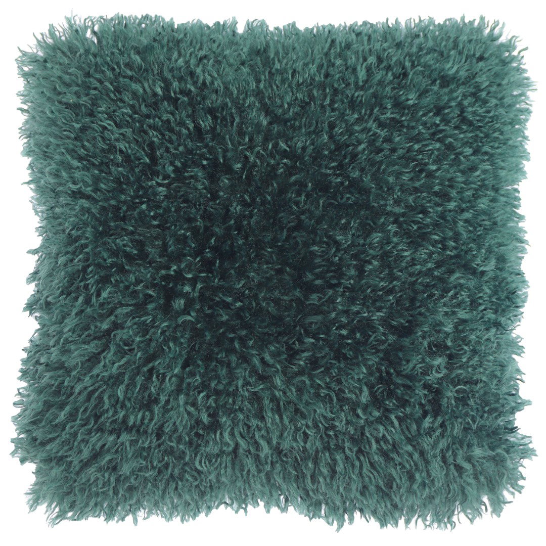 kussen frieda 45x45cm donkergroen Unique Living - Unique living