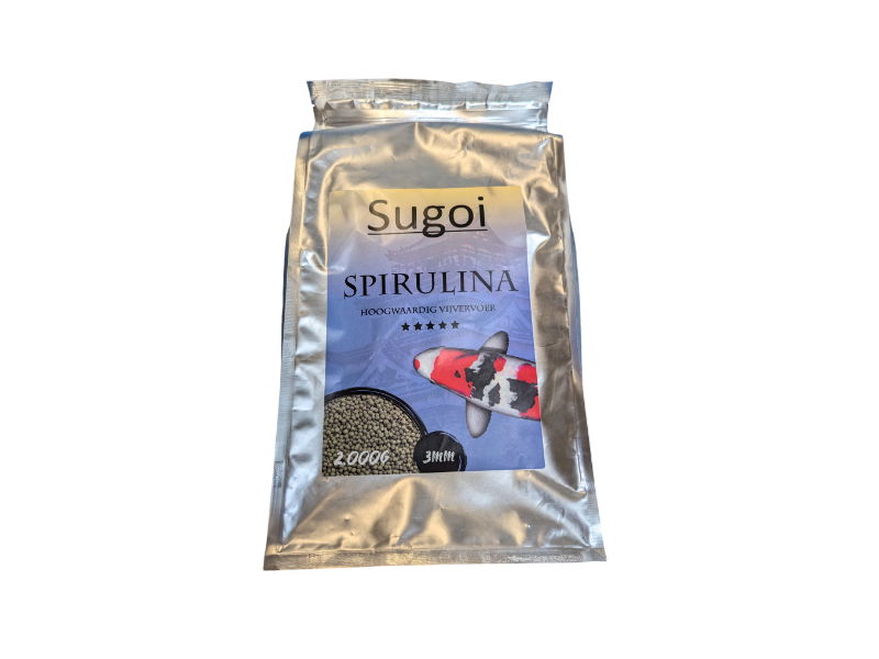 Spirulina 2000 gram 3 mm L visvoer - Suren Collection