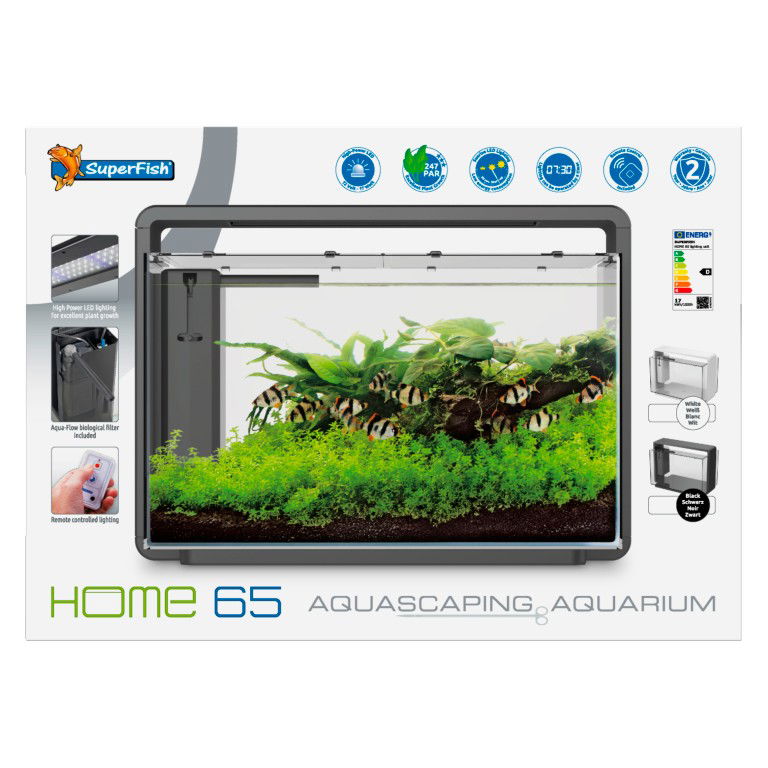 Superfish home 65 aquarium wit SuperFish