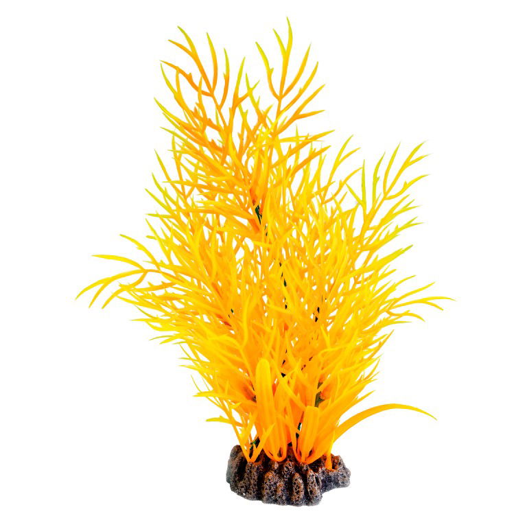 Superfish - Art Plant - Kunstplant - Kleur: orange - 25 cm