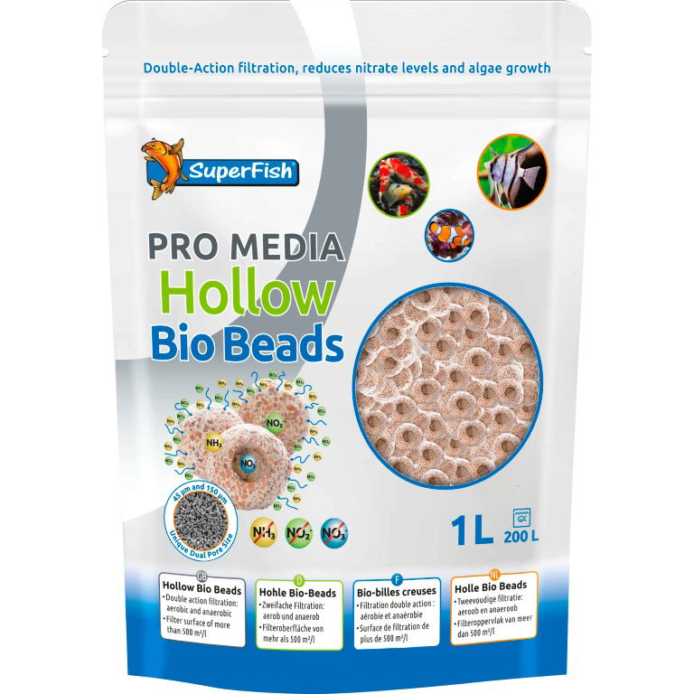 Pro media hollow bio bead 1000ml