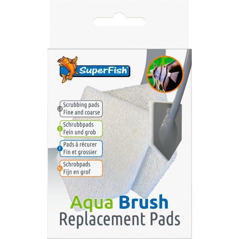 Superfish AquaBrush replacement pads 2 stuks