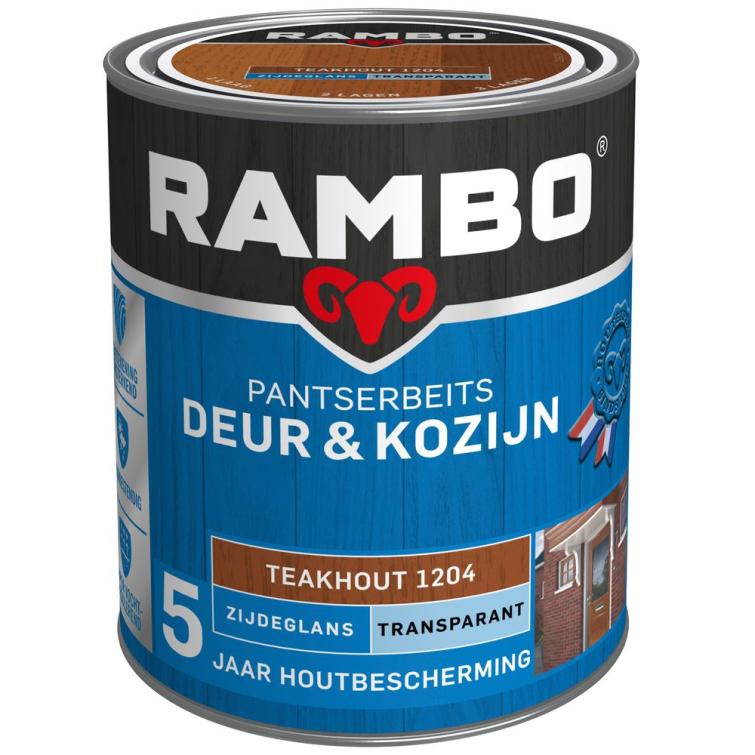 Rambo Pantserbeits deur en kozijn zg tr. 1204 0,75l – hout