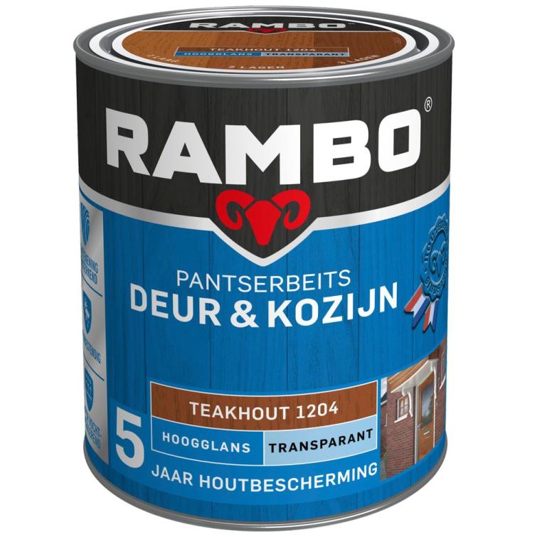 Rambo Pantserbeits deur en kozijn hg tr. 1204 0,75l – hout