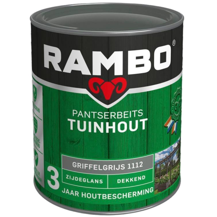 Rambo Pantserbeits tuinhout zg dek 1112 0,75l – grijs