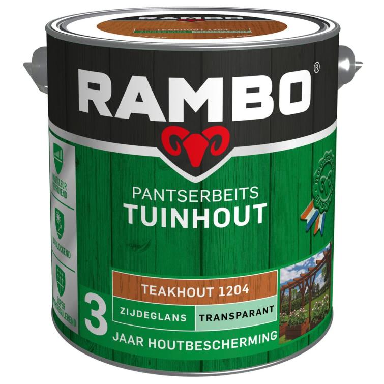 Rambo Pantserbeits tuinhout zg tr. 1204 2,5l – hout