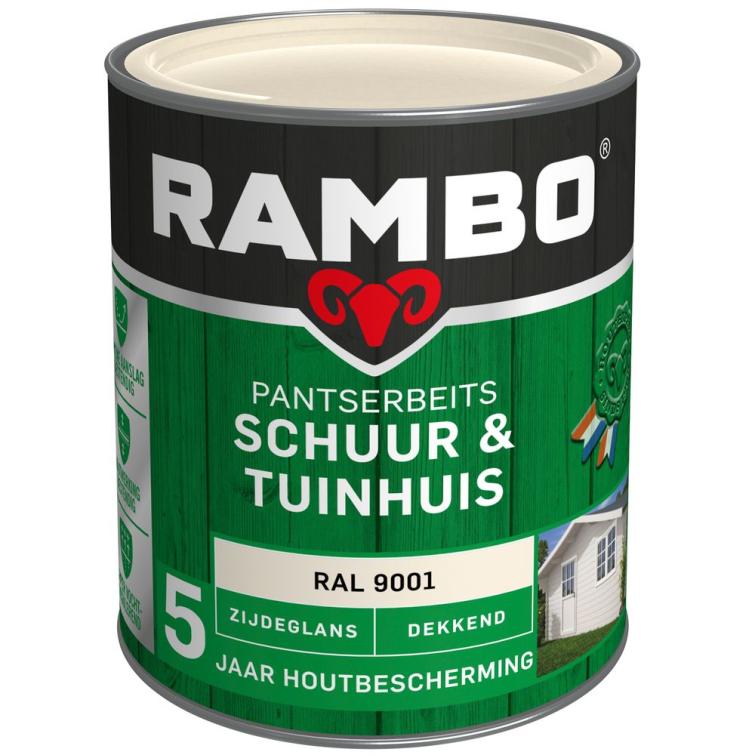Rambo Pantserbeits schuur en tuinhuis zg dek 9001 0,75l
