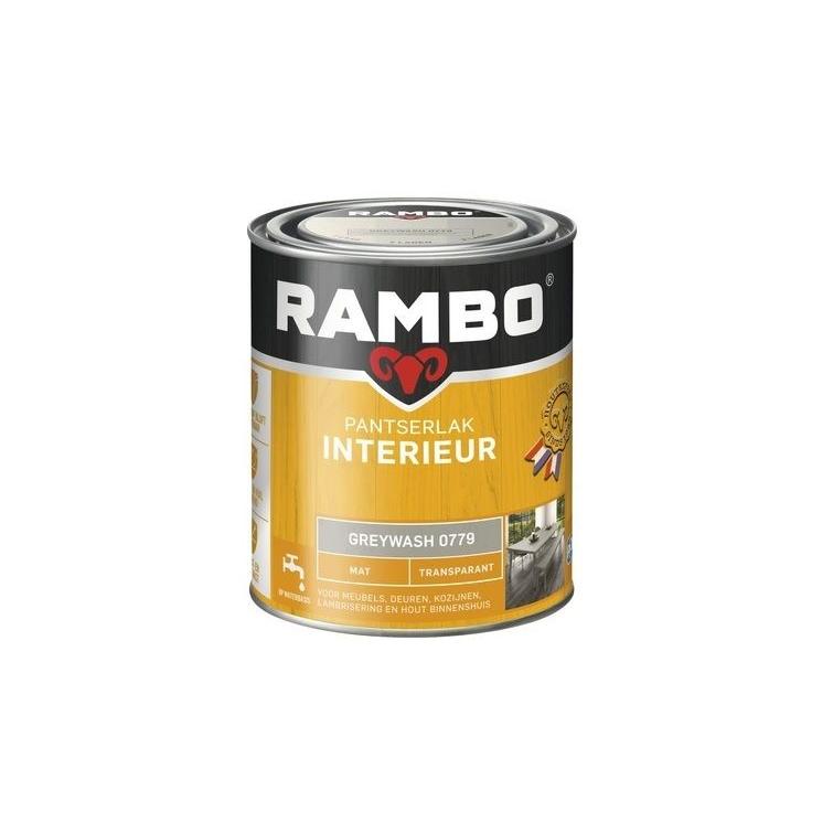 Rambo Pantserlak interieur mat 779 0,75l – grijs
