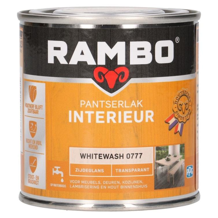 Rambo Pantserlak interieur zg 777 0,25l – transparant