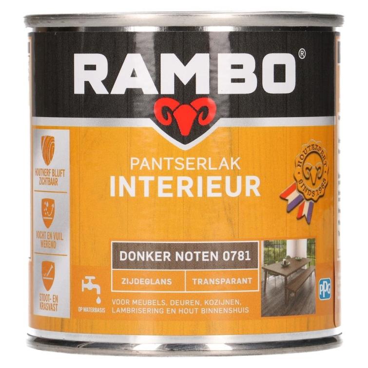 Rambo Pantserlak interieur zg 781 0,25l – bruin