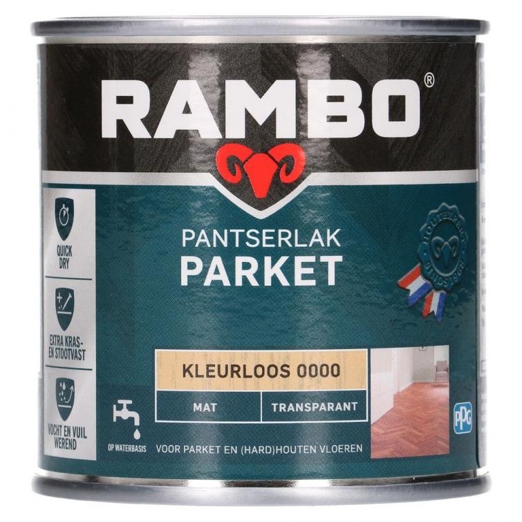 Rambo Pantserlak parket mat 0,25l – transparant