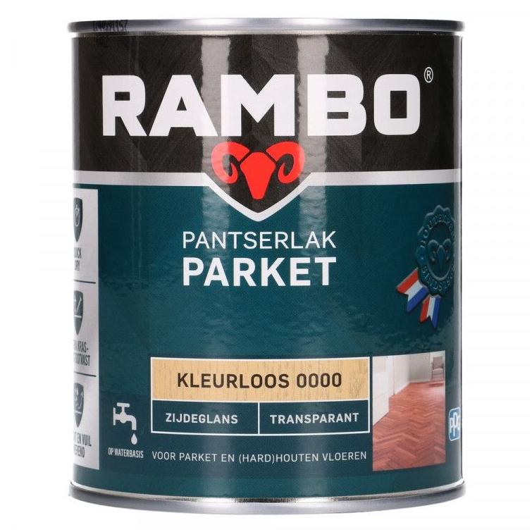 Rambo Pantserlak parket zg 0,75l – transparant
