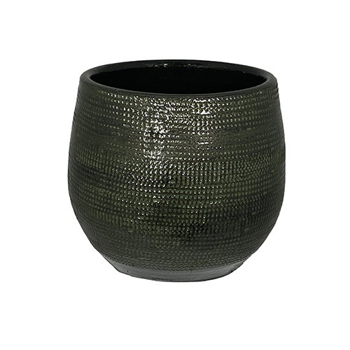 Tokio pot groen dia. 16x14 cm HS Potterie - Hortus