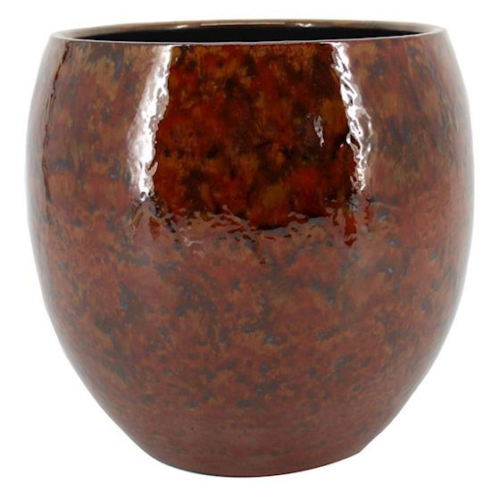 Pot lisboa d14h13 cm bruin - Hortus