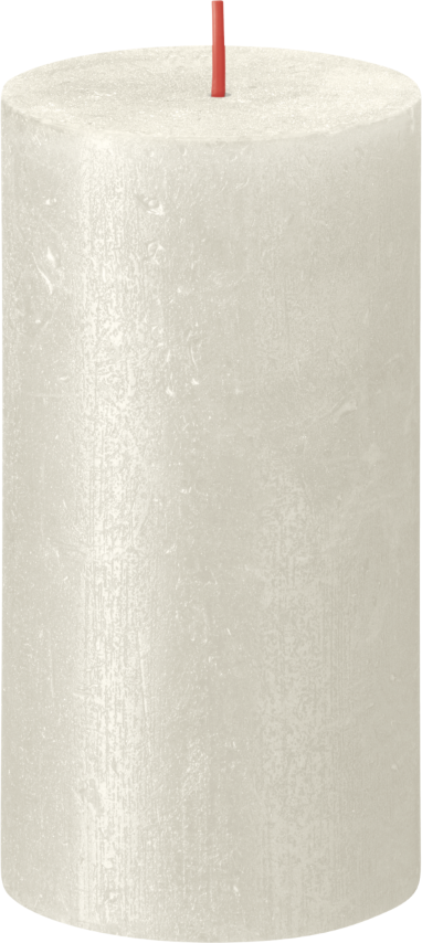 Stompkaars Shimmer 130 68 Ivory Bolsius