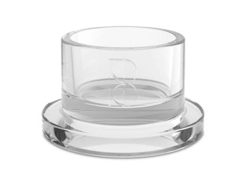 Theelichthouder glas d7.1h4.2 trnsp - Bolsius