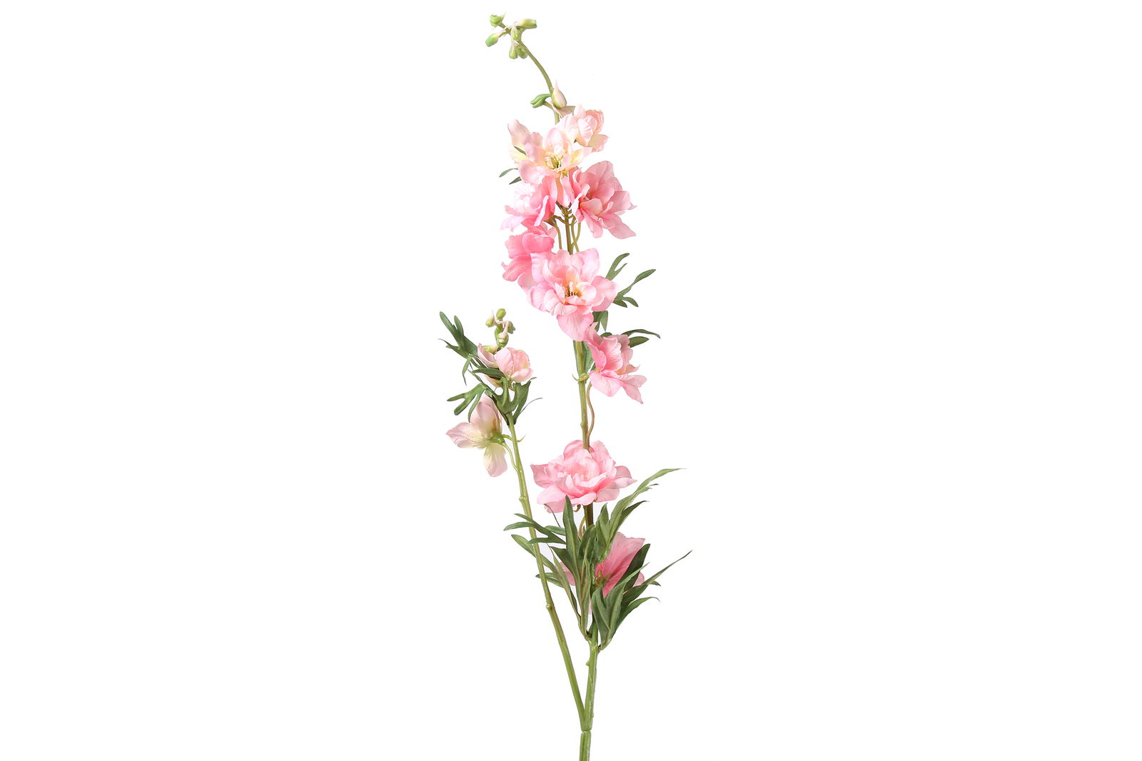 Delphinium kunststof 8x8x94 cm roze kunstbloem - Countryfield