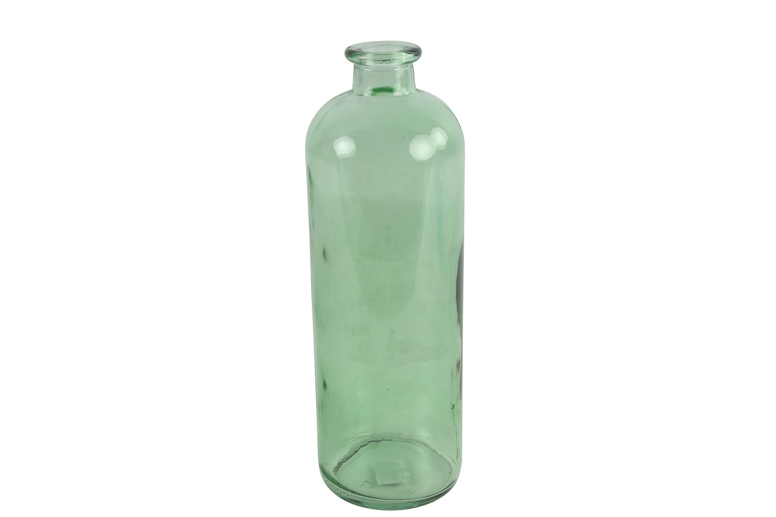 Fles Caria glas ro 11x11x33 cm groen Countryfield - Countryfield