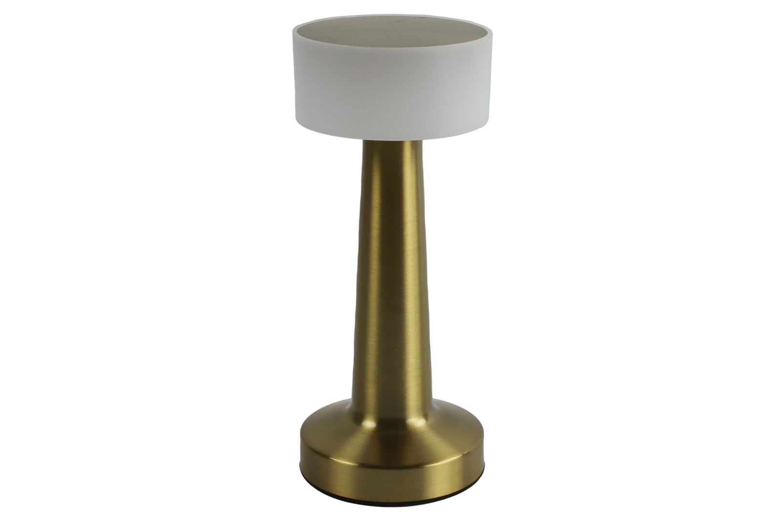 Countryfield | Tafellamp Oplaadbaar – Draadloos en dimbaar – Moderne touch lamp – Touchlamp - Nachtlamp Slaapkamer – 21 cm – Goud en Wit