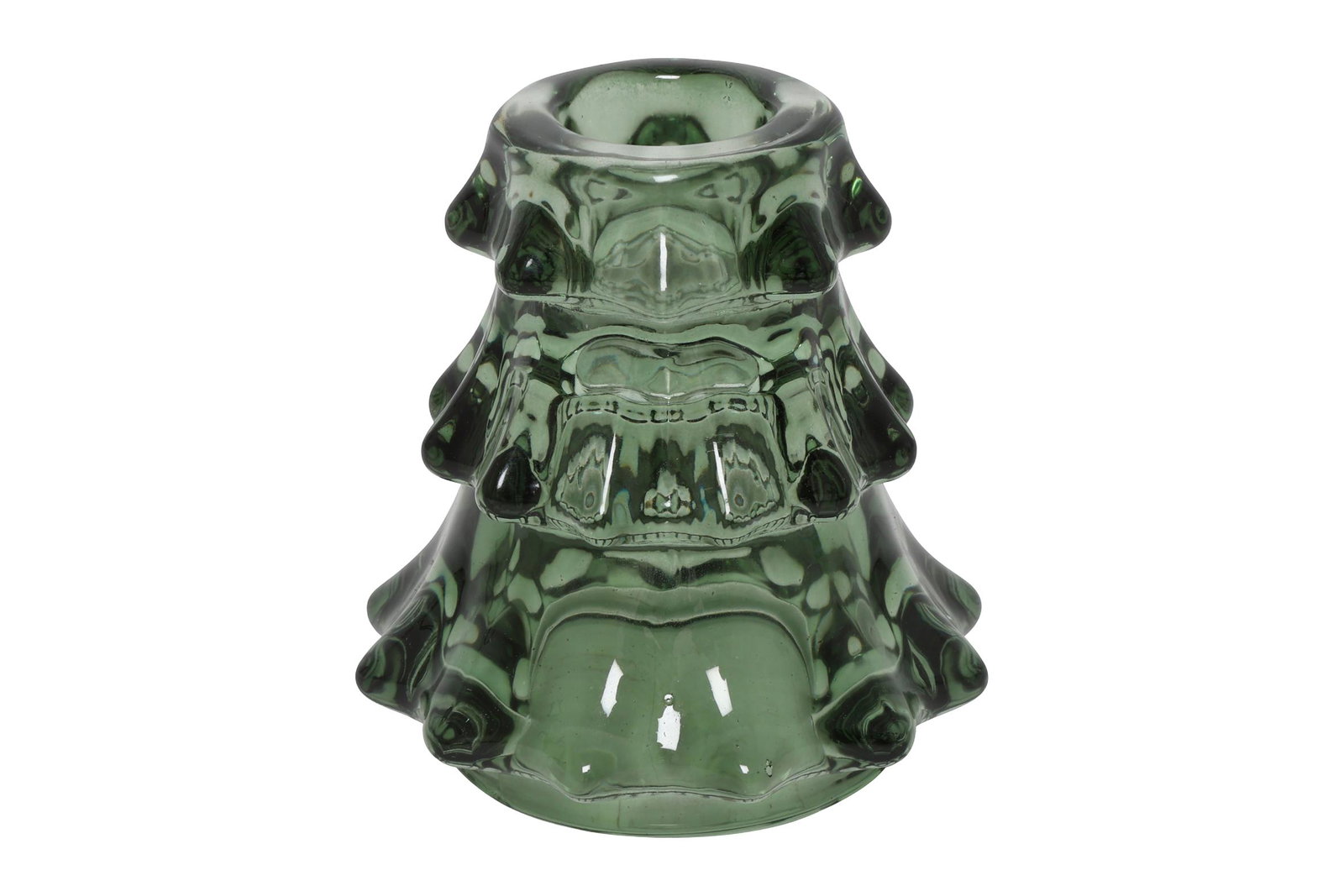 Kandelaar in kerstboomvorm Umina S groen decostar - Decostar