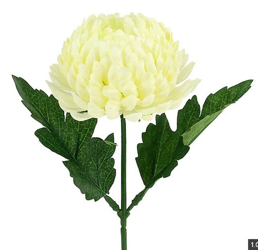 Chrysanthemum 17x8x99 cm crème kunstbloem Decostar - Decostar