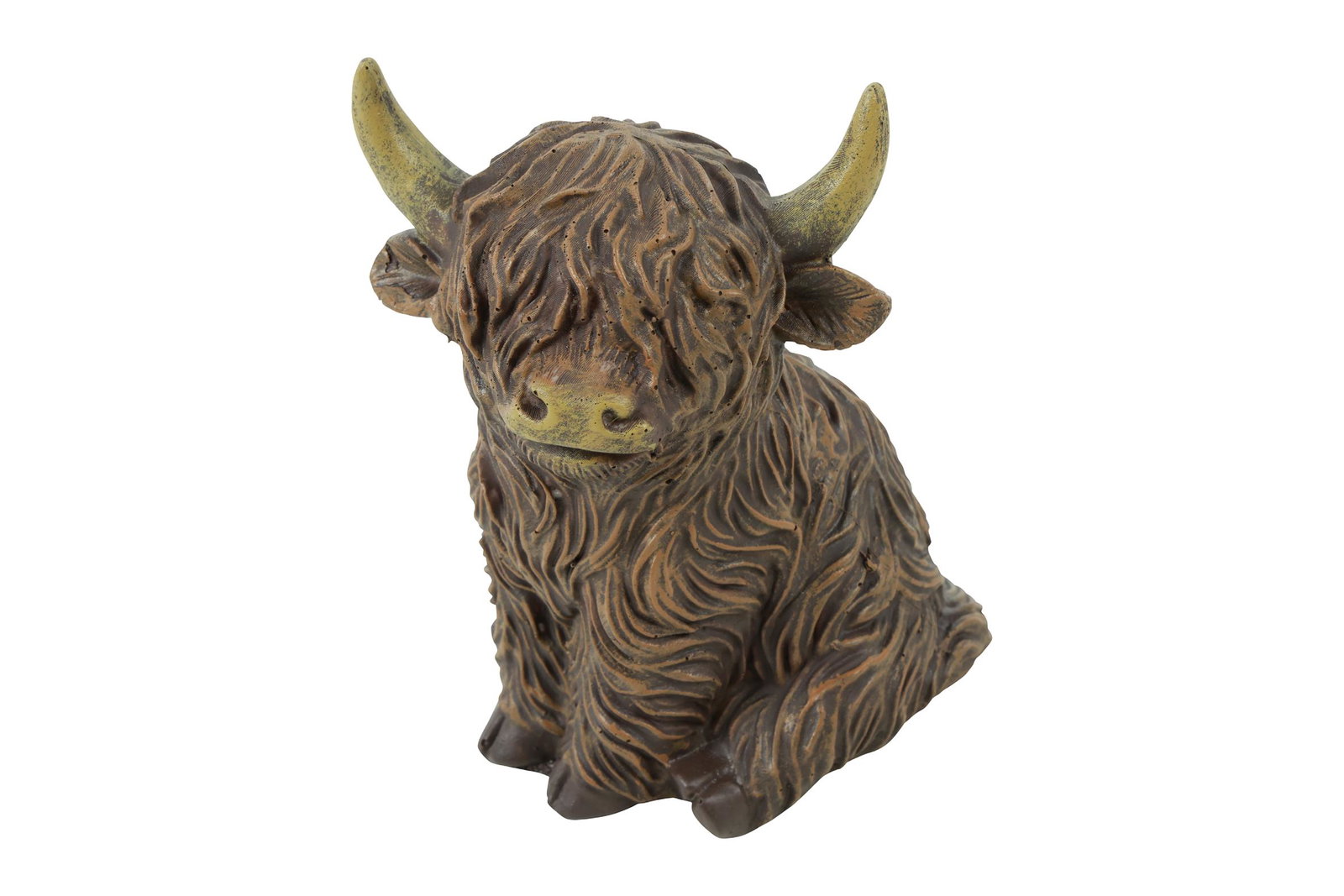Zittende Schotse hooglander Walker M bruin decostar - Decostar