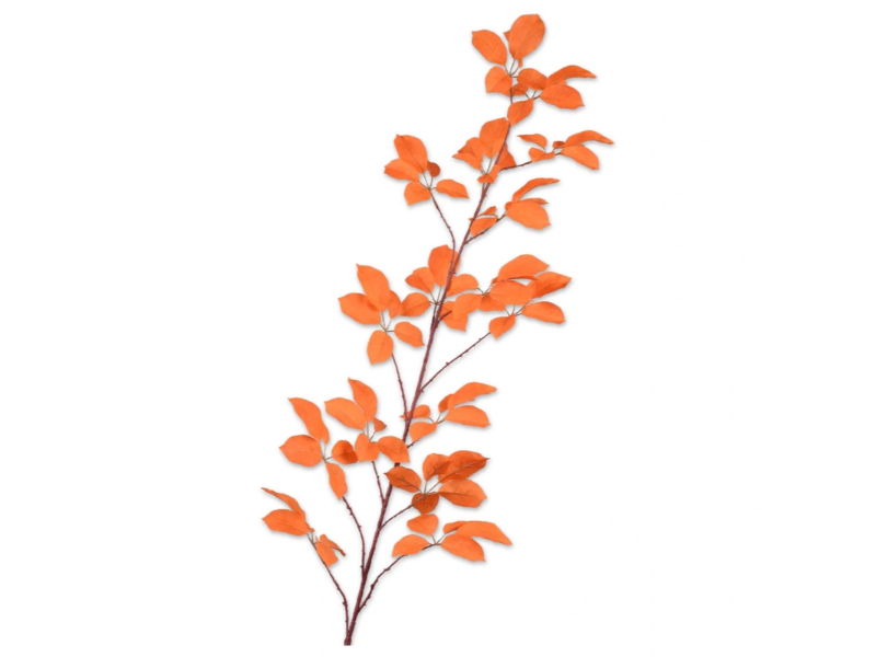 Bladtak l164 cm oranje - Silk-Ka