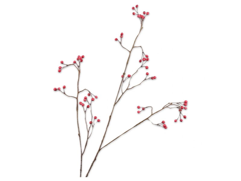 Bessentak l94 cm rood - Silk-Ka