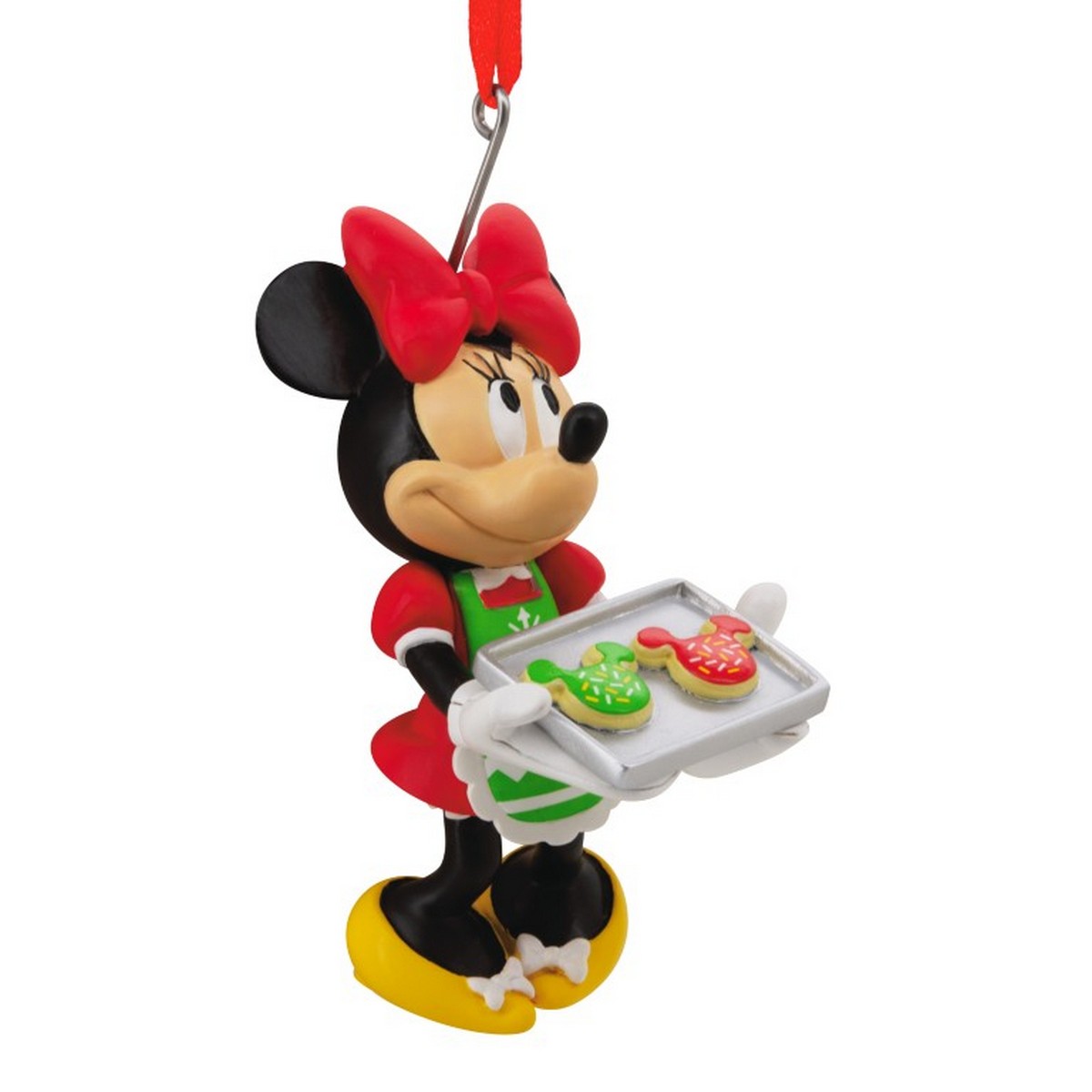 Hallmark Ornament L93 FC Minnie Backing kerstbal  - 