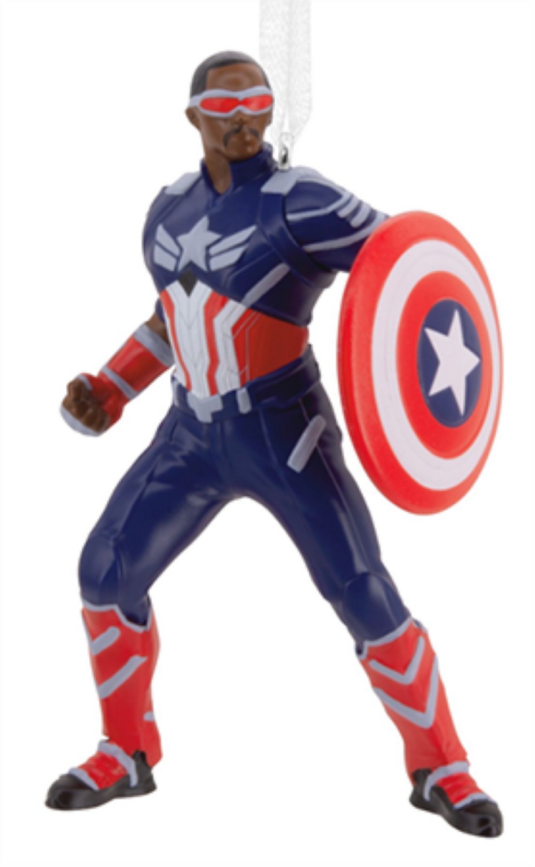 Hallmark Ornament L93 FC Captain America kerstbal  - 